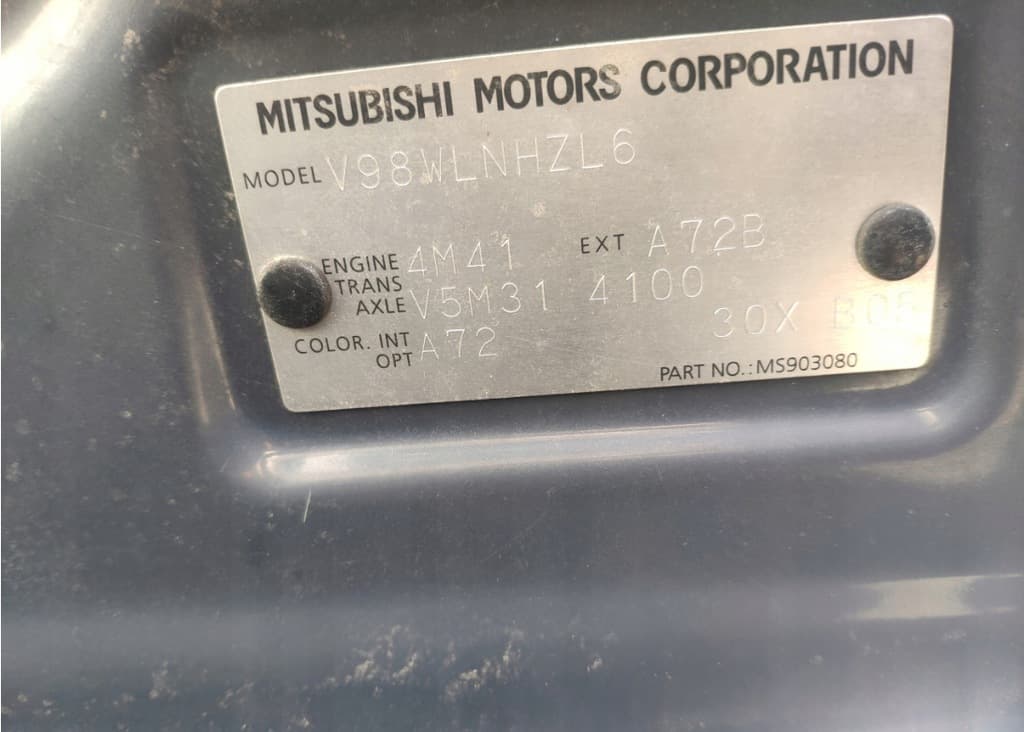 Moteur 4M41 pour Mitsubishi Pajero