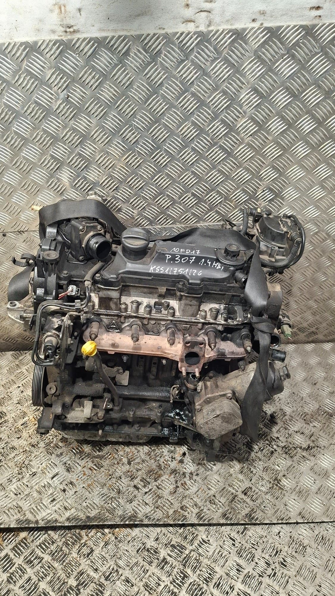 Moteur 8HZ (DV4TD) pour Peugeot 307 1.4 Diesel