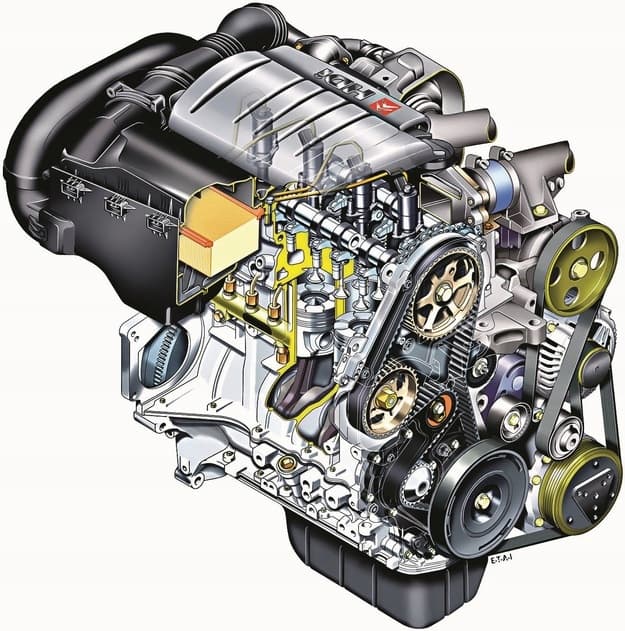 Moteur RFN (EW10J4) pour Lancia