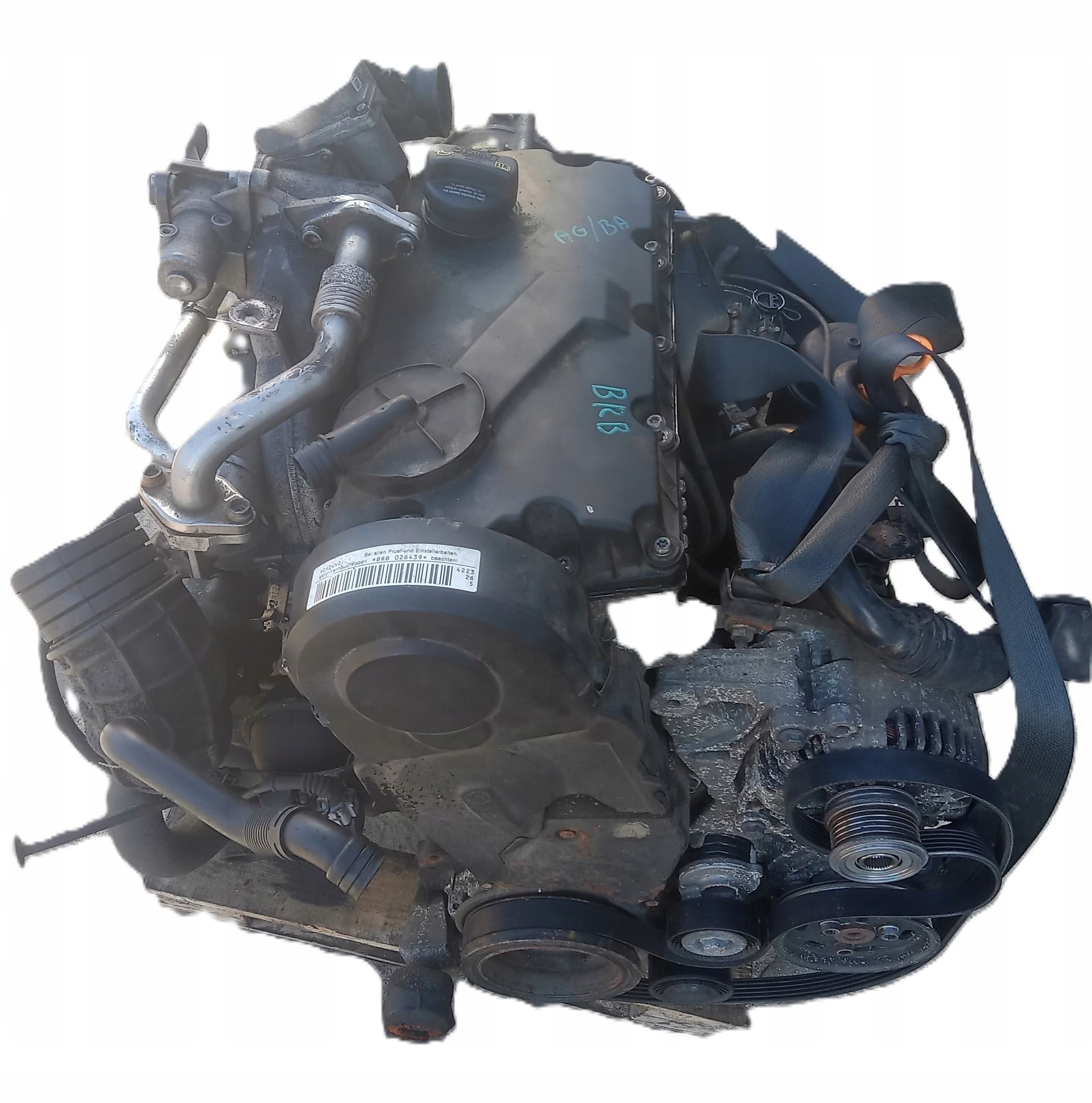 Moteur BRB pour Skoda Superb 1.9 Diesel