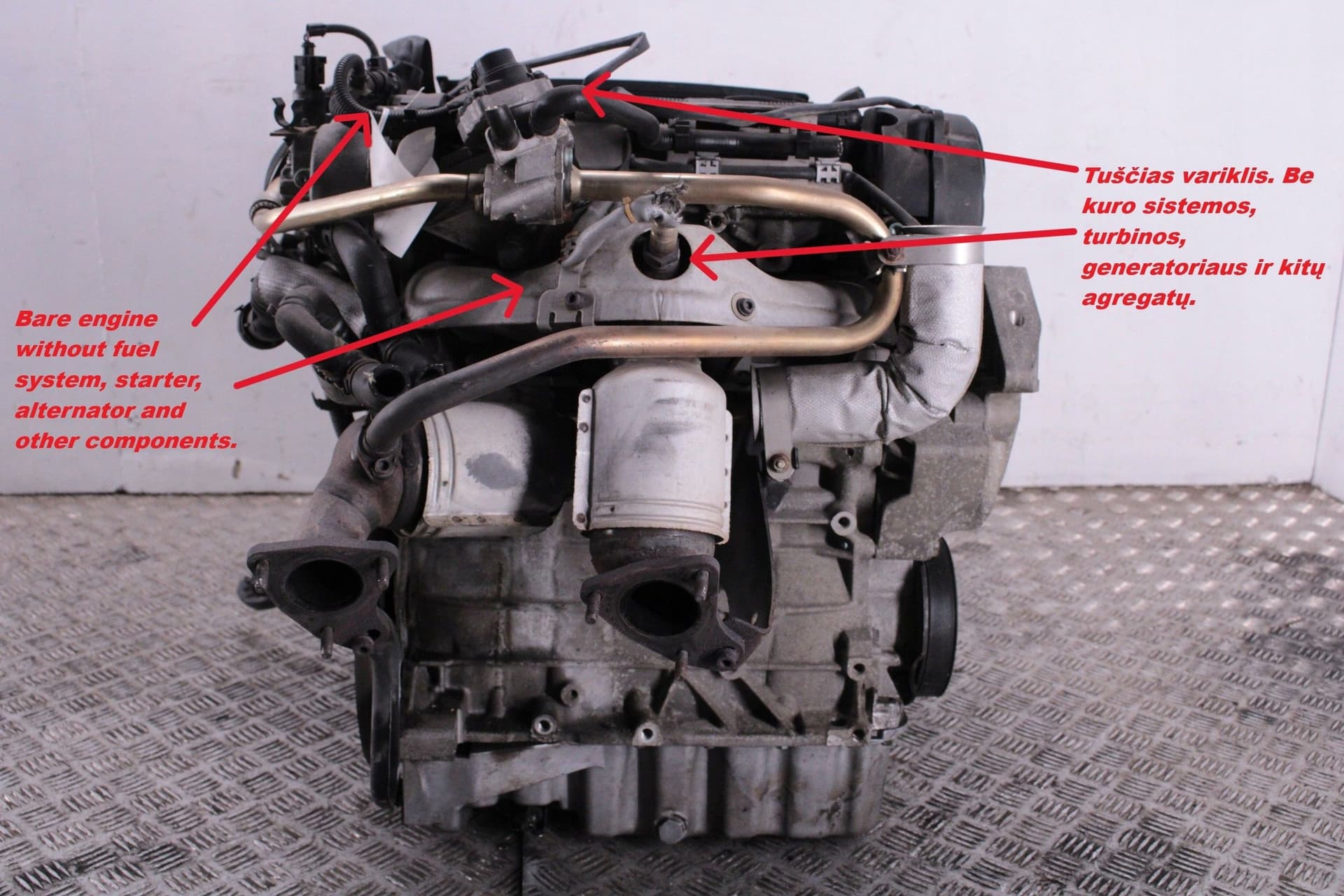 Moteur BLX pour Volkswagen Jetta