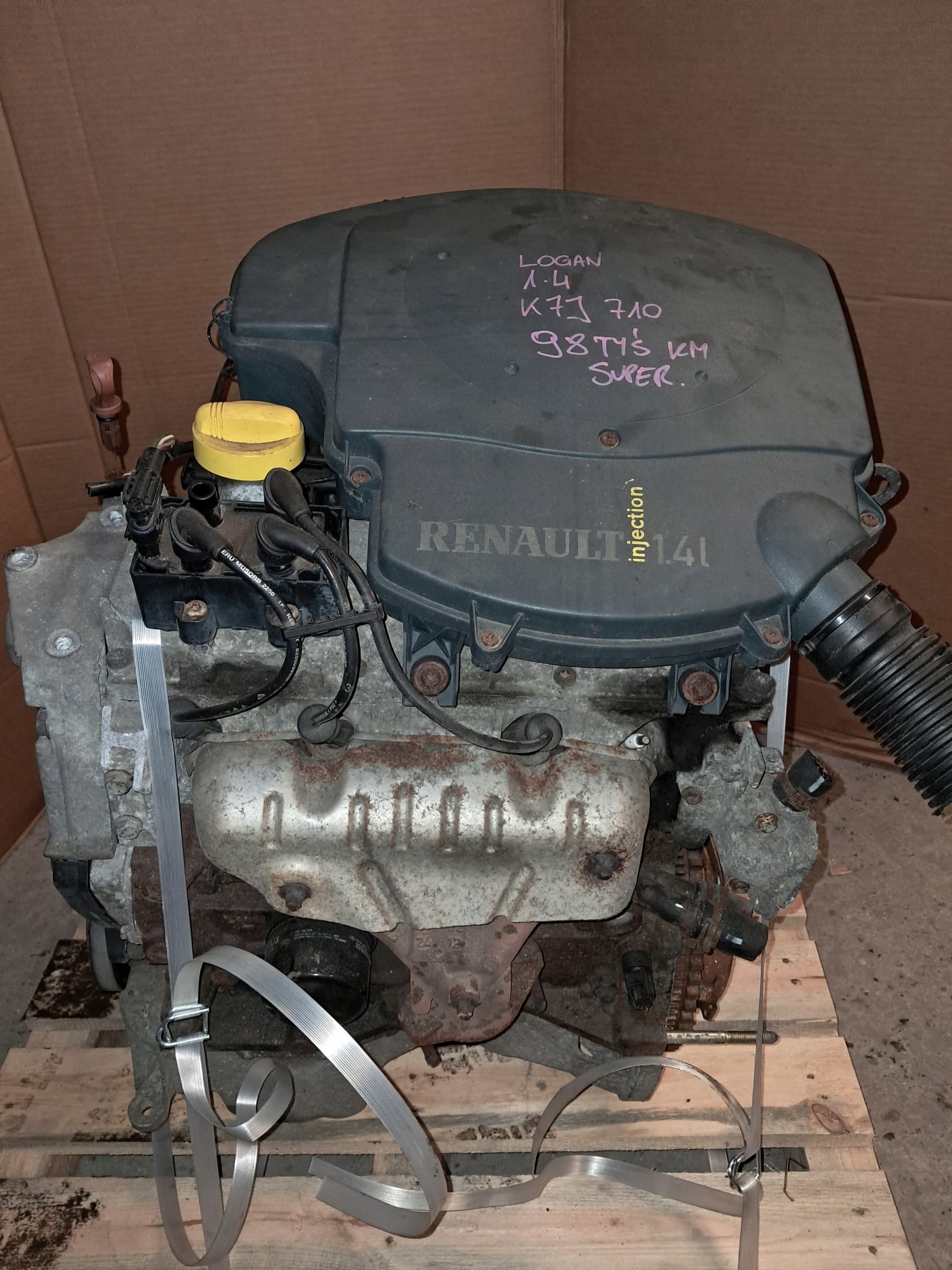 Moteur K7J 710 pour Dacia